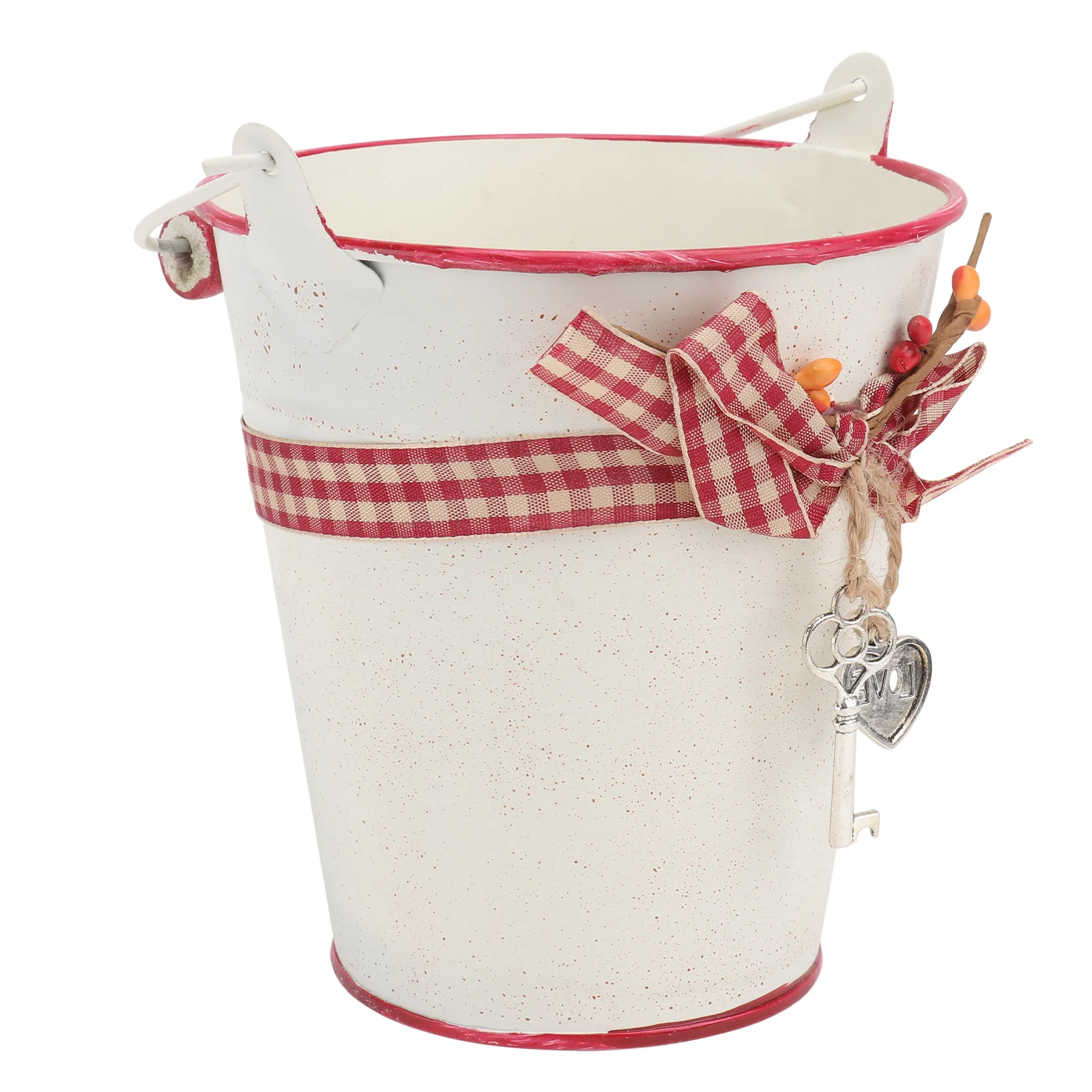 Железный цветок с деревянной ручкой - Фотография_5