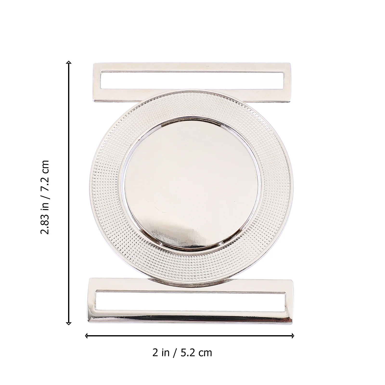 Круглая пряжка ремня из цинкового сплава - Фотография_6