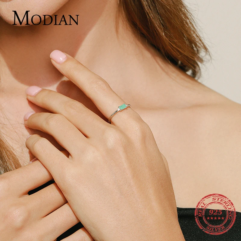 Modian charm, роскошное настоящее кольцо 925 - Фотография_2
