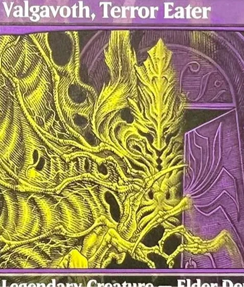 Valgavoth, terror eater (dsk) tcg - Фотография_3