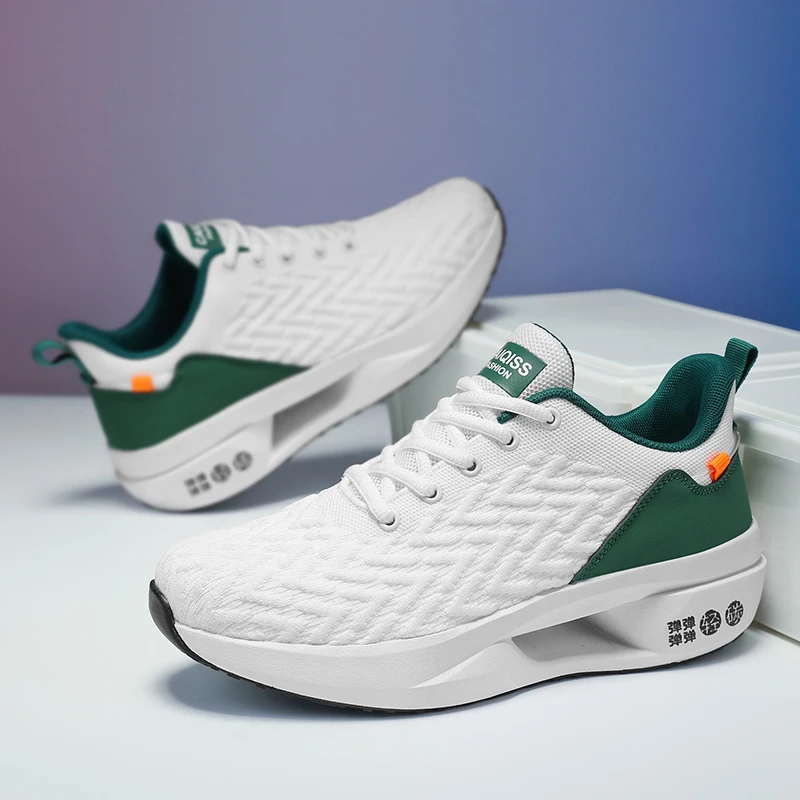 Yrzl мужские спортивные кроссовки с дышащей сеткой для бега