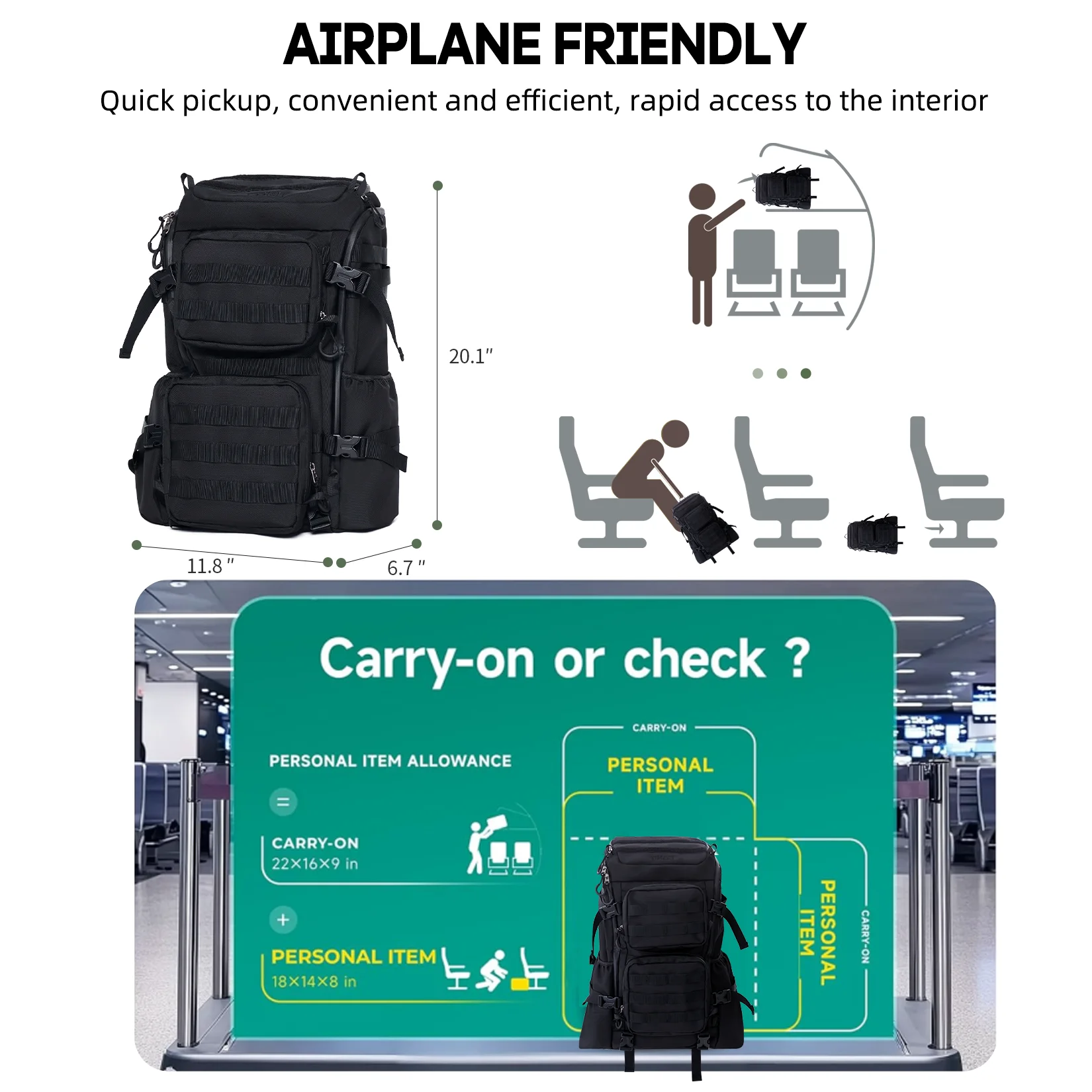 Рюкзак timeet для кемпинга - Фотография_6