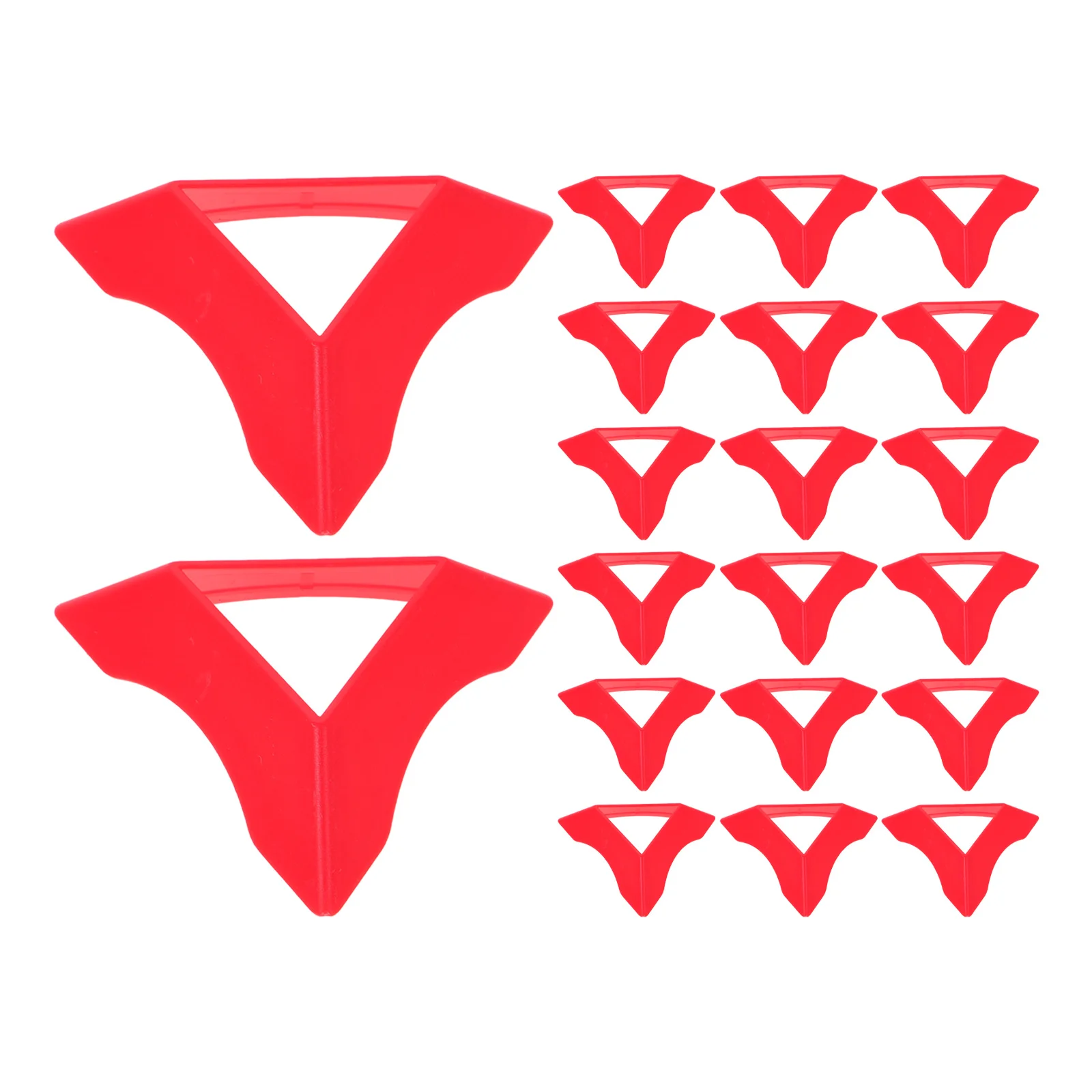 Треугольная пластиковая подставка-куб