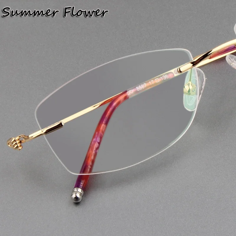 Женские очки без оправы