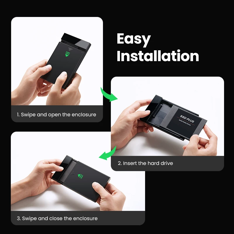 Внешний корпус для жесткого диска ugreen hdd - Фотография_5