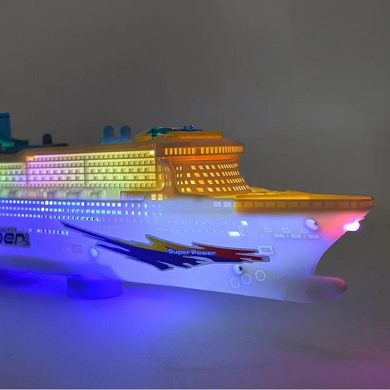 Электрическая универсальная игрушка-корабль ocean liner