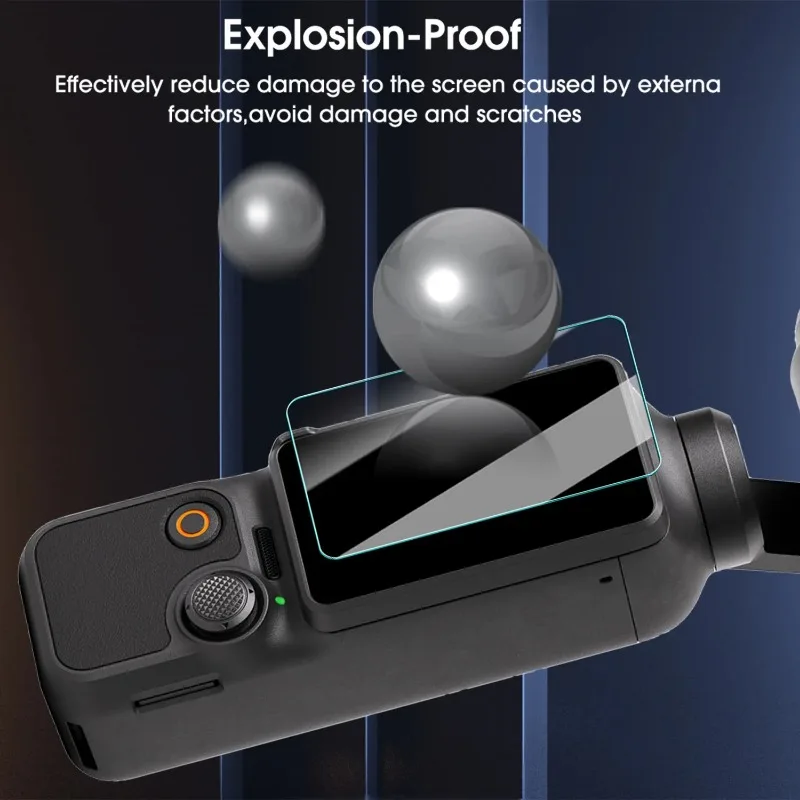 Защитная пленка из закаленного стекла для dji osmo pocket 3 - Фотография_6