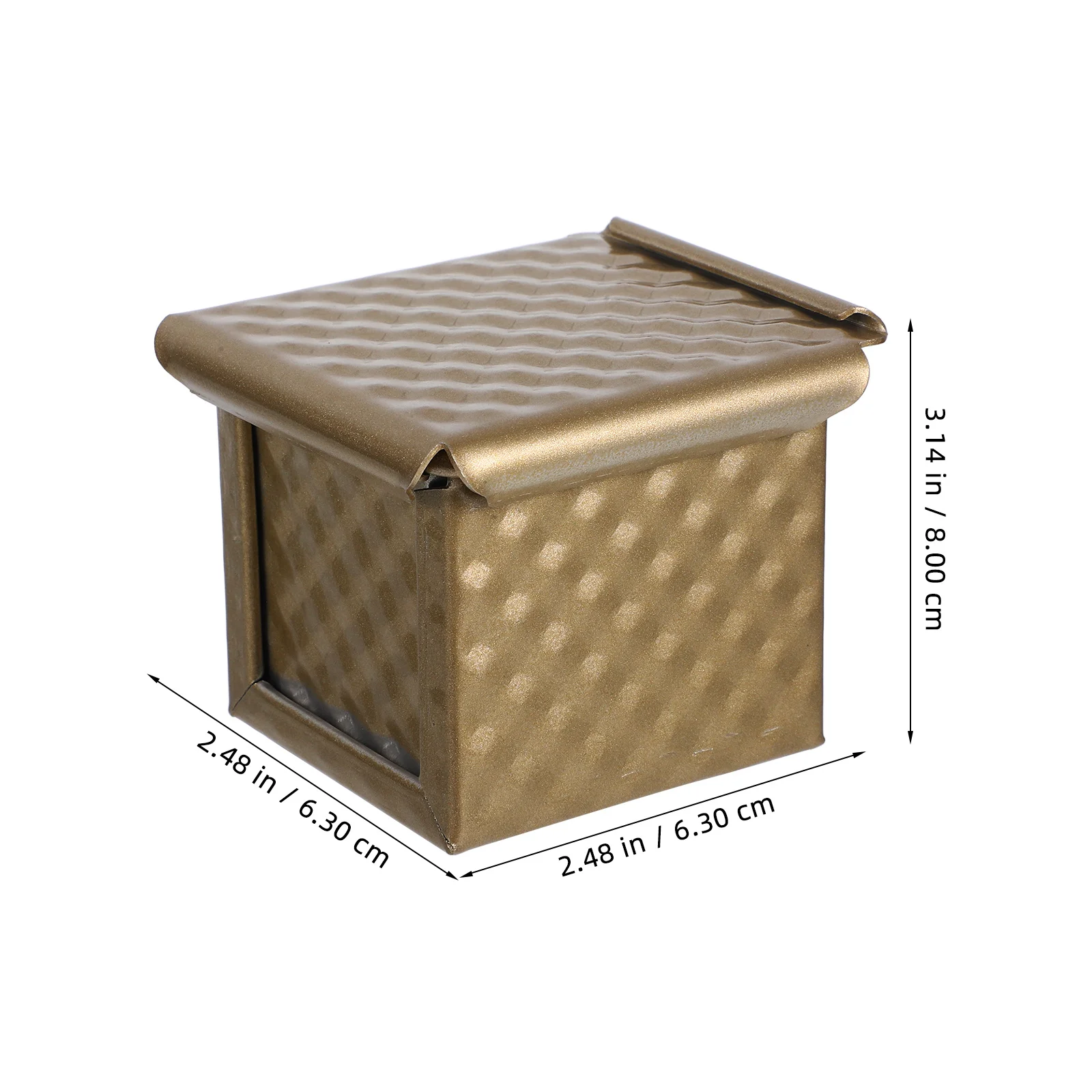 Желтая металлическая форма для буханки - Фотография_2