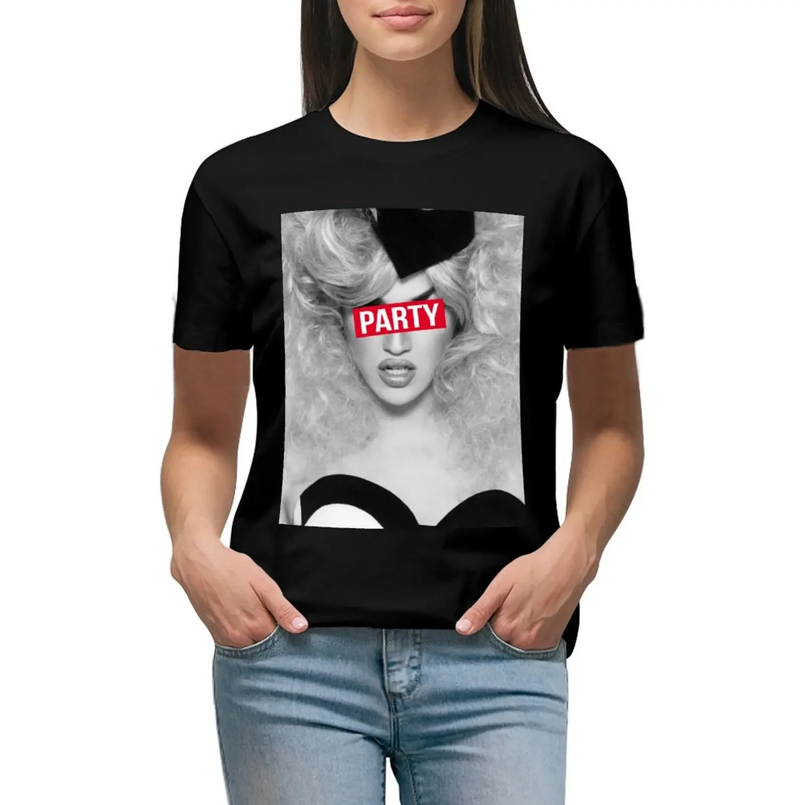 Футболка party, одежда в стиле аниме