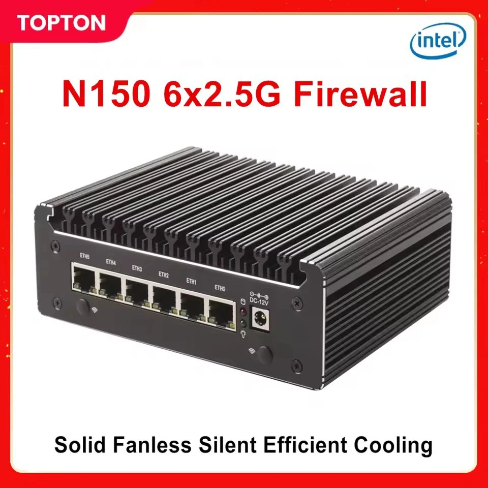 Intel n150 7505 6305 6-лотный i226-v 2