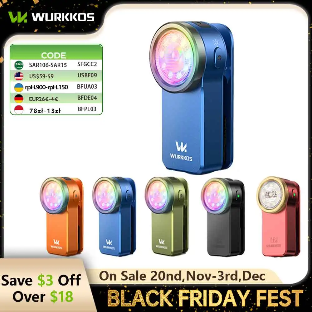 Wurkkos hd03 680lm usb c перезаряжаемый