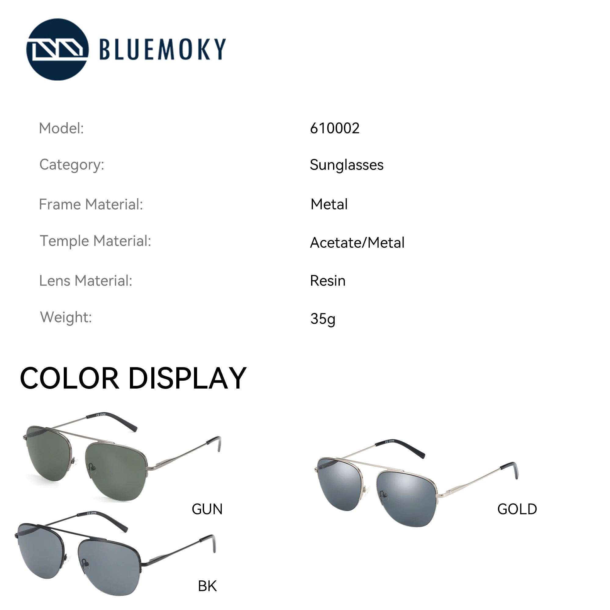 Bluemoky модные поляризационные - Фотография_2