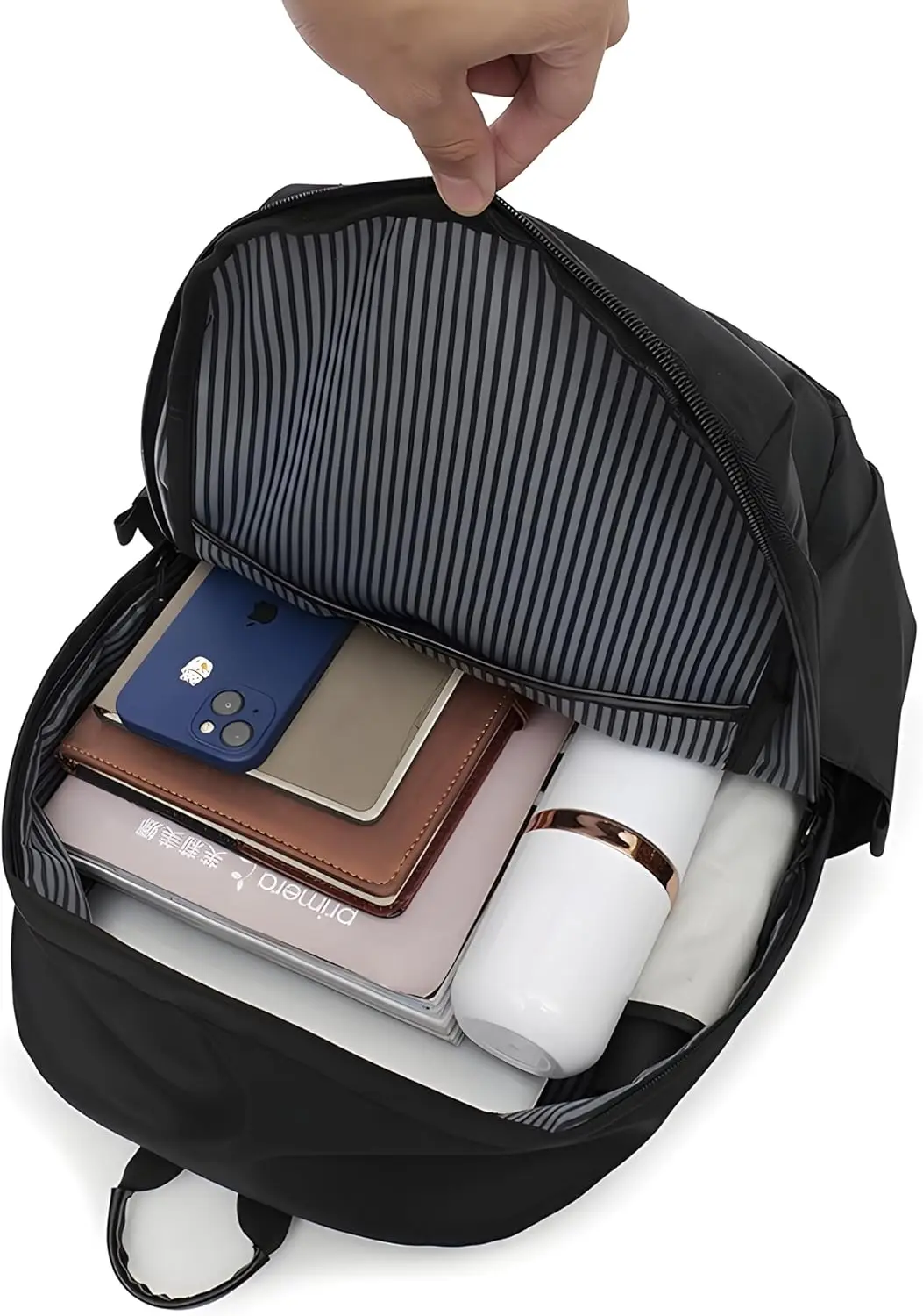 Нейлоновый рюкзак с usb-портом - Фотография_4