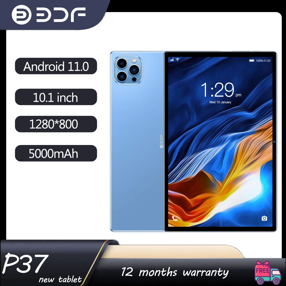 Bdf новый планшет p37 2024 дюйма 10