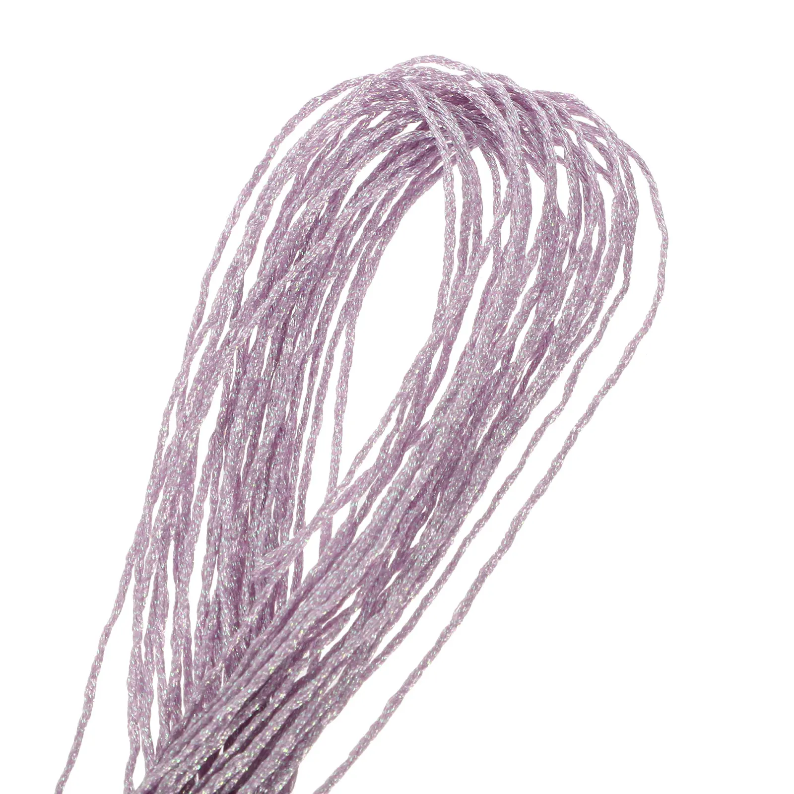 6 рулонов блестящих ниток для вышивания