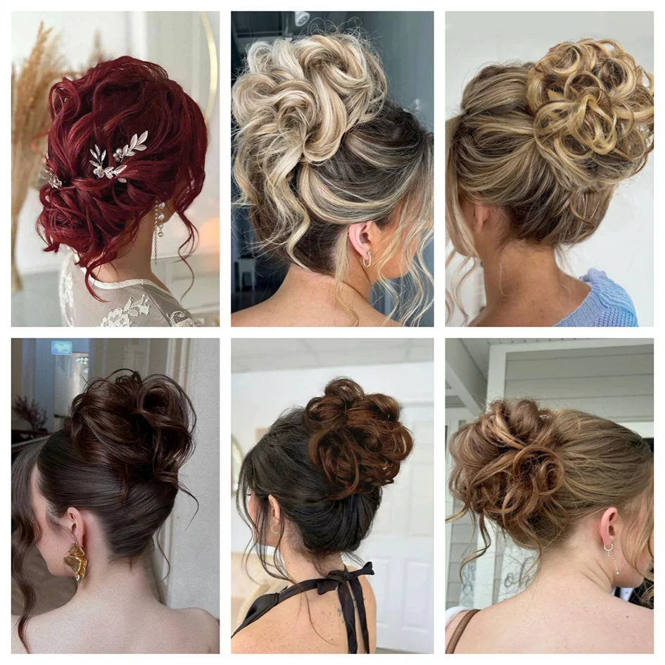 Synthetic messy hair sideburns - Фотография_6