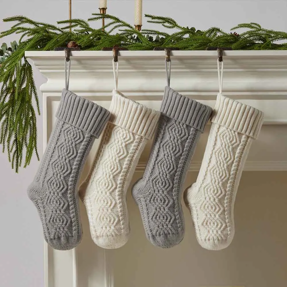 Рождественские носки с персонализированным вышитым именем - Фотография_5