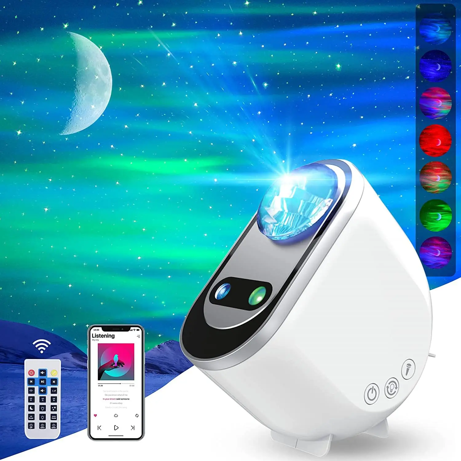 Aurora borealis starlight проекторы