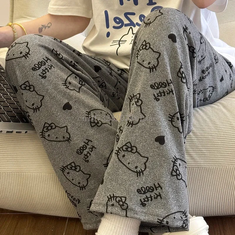Kawaii hello kitty пушистые пижамные - Фотография_5