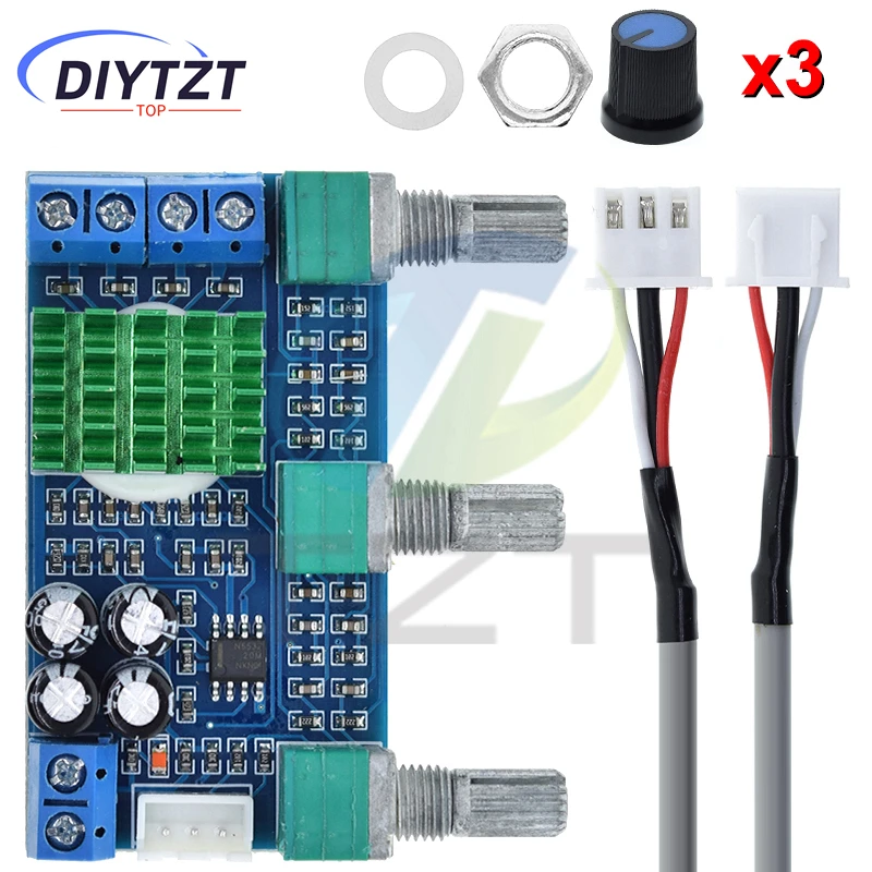 Diytzt xh-m567 tpa3116 d2 двухканальный - Фотография_2