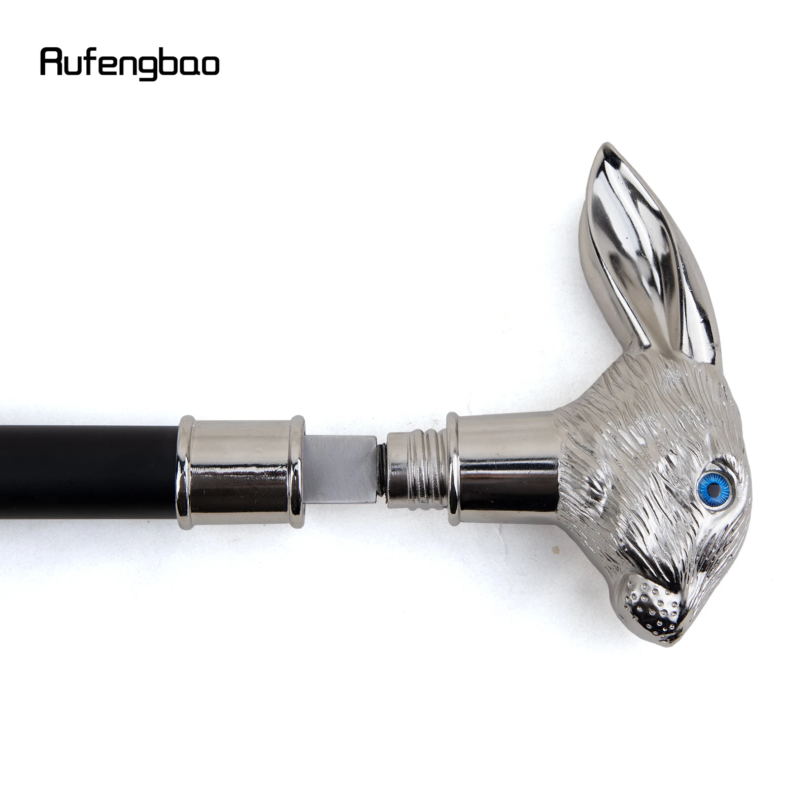 Белый кролик с длинными ушками - Фотография_2