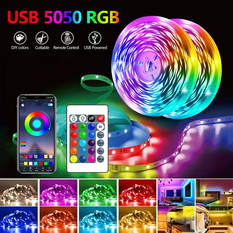 Светодиодные ленты rgb 5050