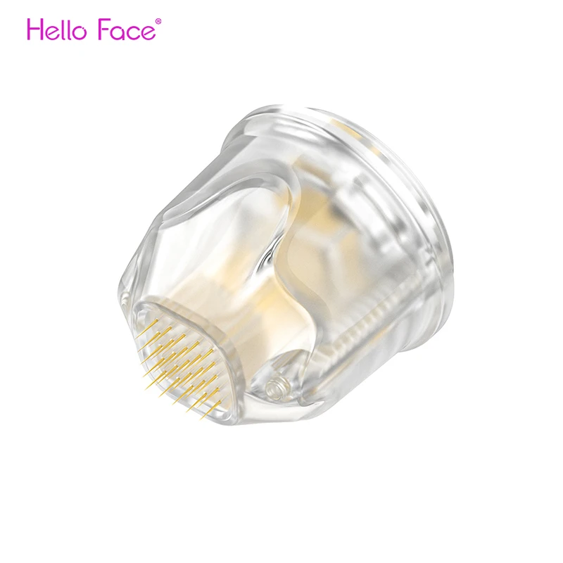 Hello face q2 титан игла дерма штамп картридж 10 шт - Фотография_3