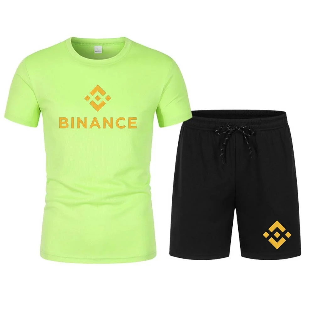 Binance криптомужские шорты для спортзала - Фотография_6