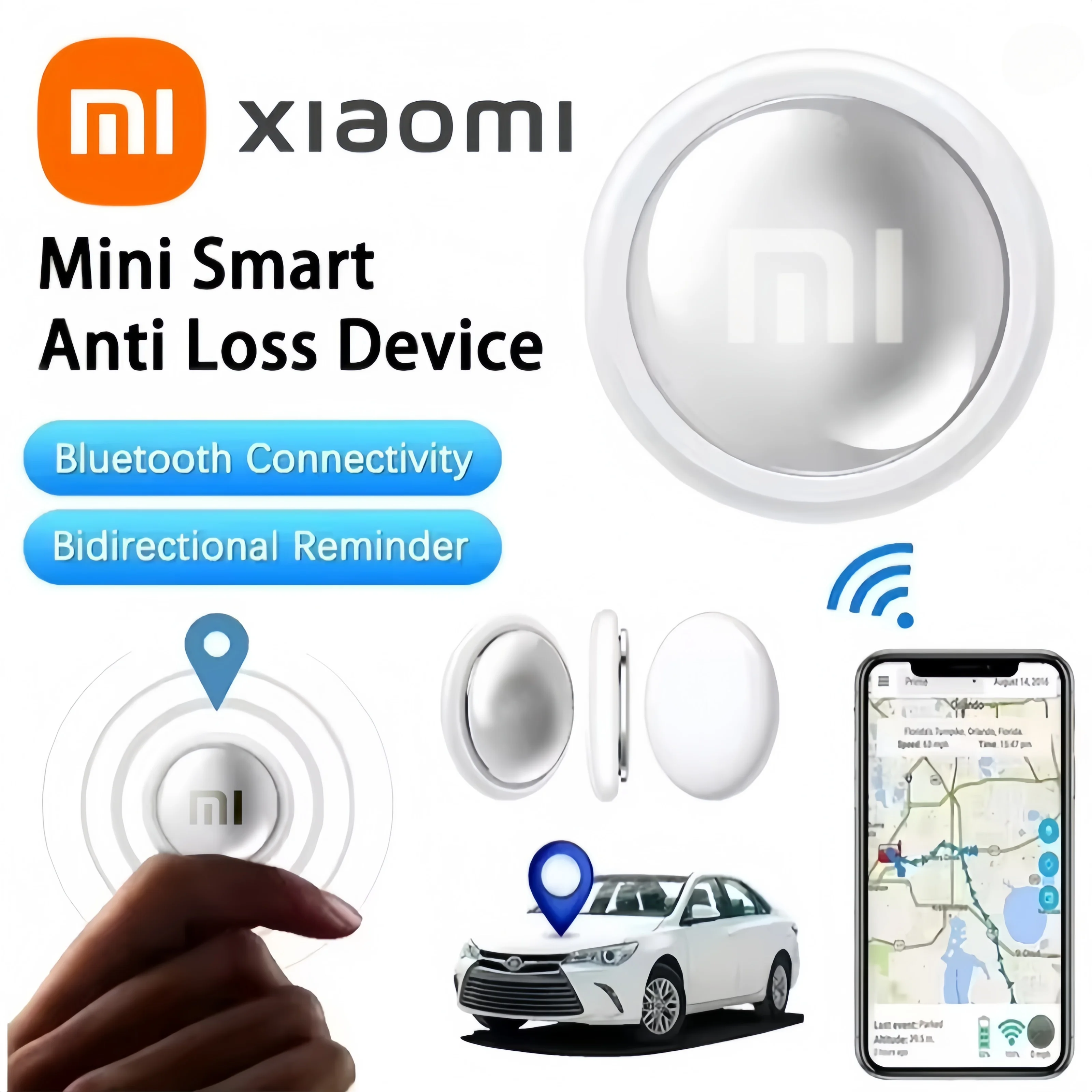 Мини-система gps-трекера xiaomi find my app airtag - Фотография_3