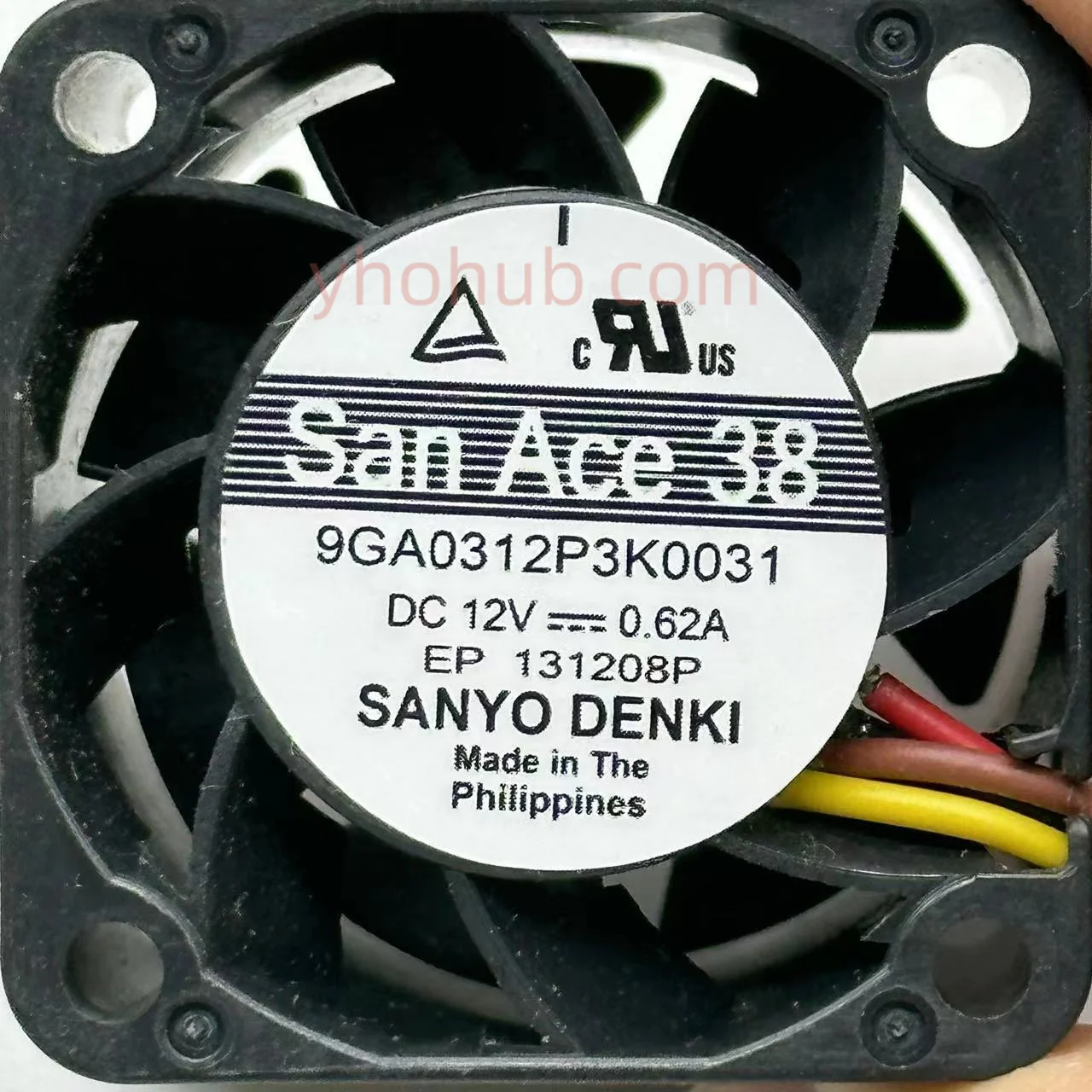 Sanyo denki 9ga0312p3k0031 san ace 38 dc 12v 0 - Фотография_3
