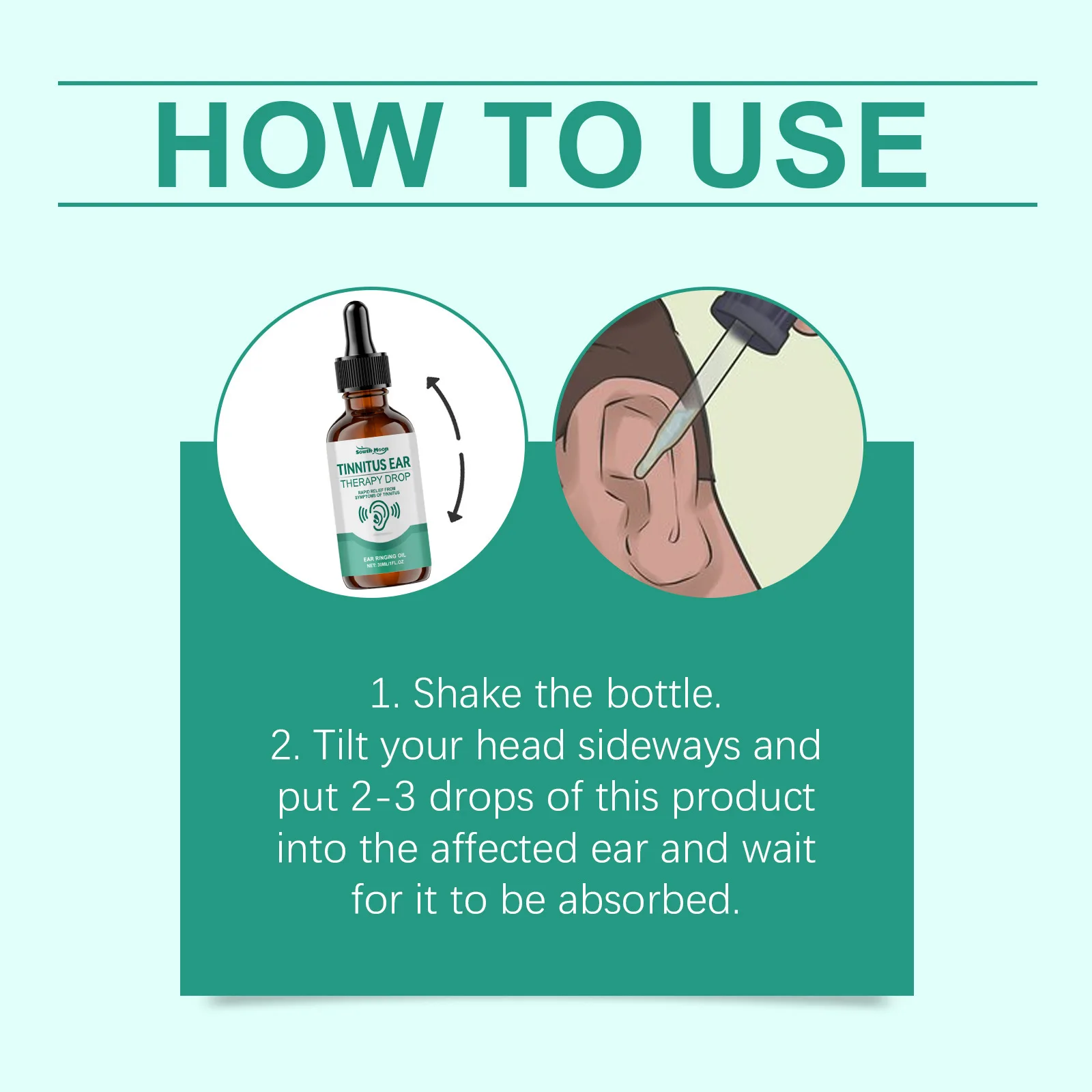 Жидкие капли для ухода за ушами south moon - Фотография_6