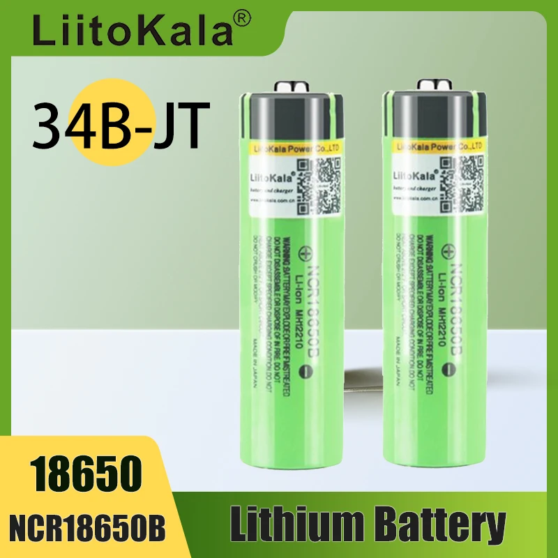 Liitokala 3,7 в 3400 мач 18650