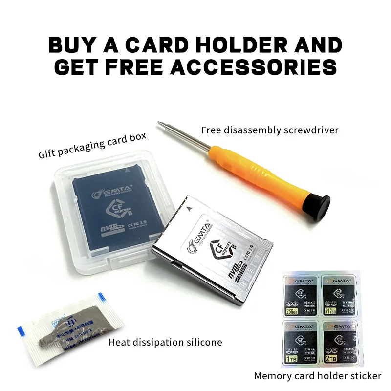 Адаптер ssd gmta cf-express type-b на 2230 nvme m.2 - Фотография_2