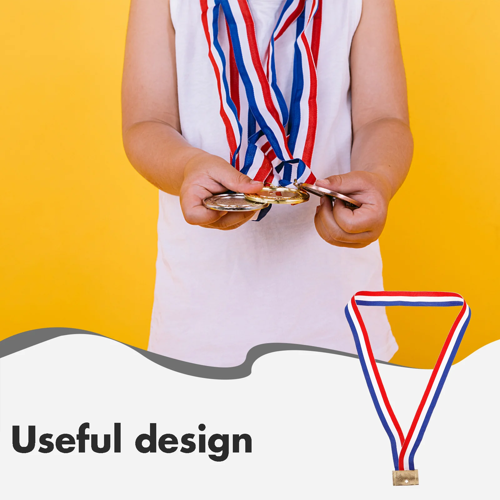 Подвесные ленты для медалей на шею для спортивных соревнований - Фотография_5