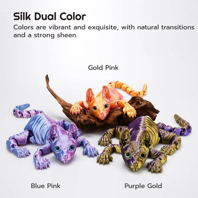 3d печатный кот-сфинкс - Фотография_2