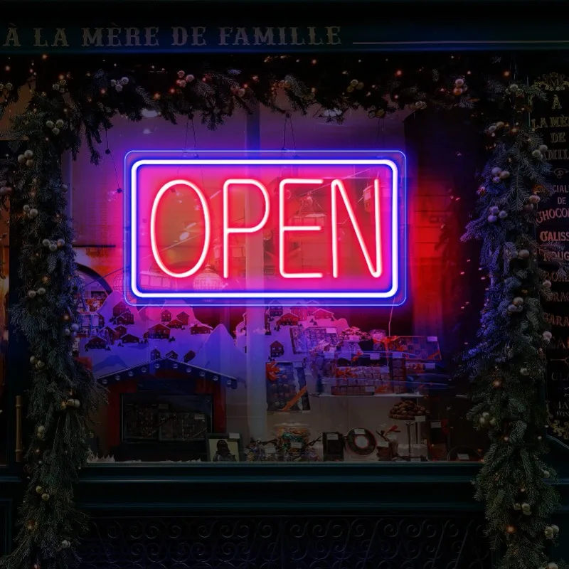 Open sign16 x 9, светодиодный lights,