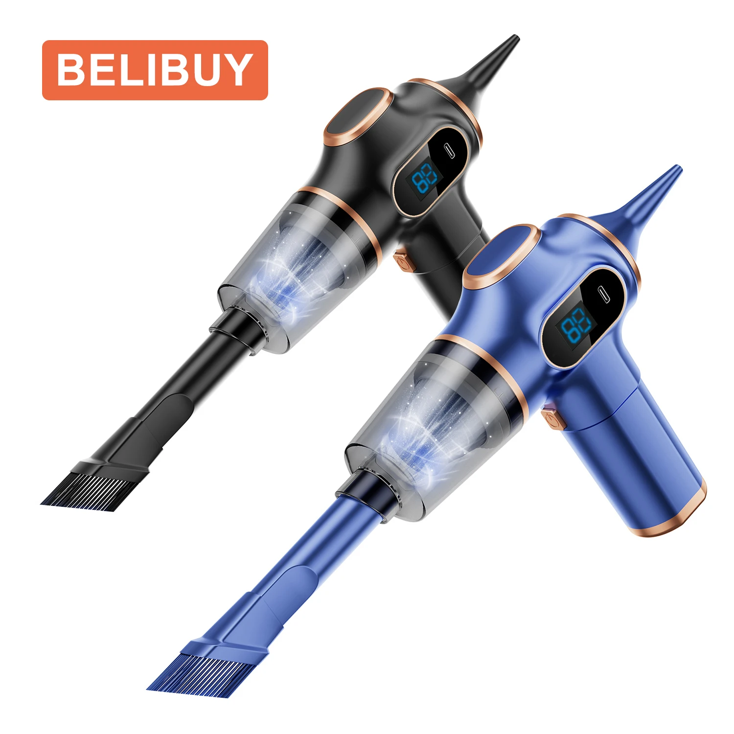 Belibuy беспроводной автомобильный пылесос - Фотография_6