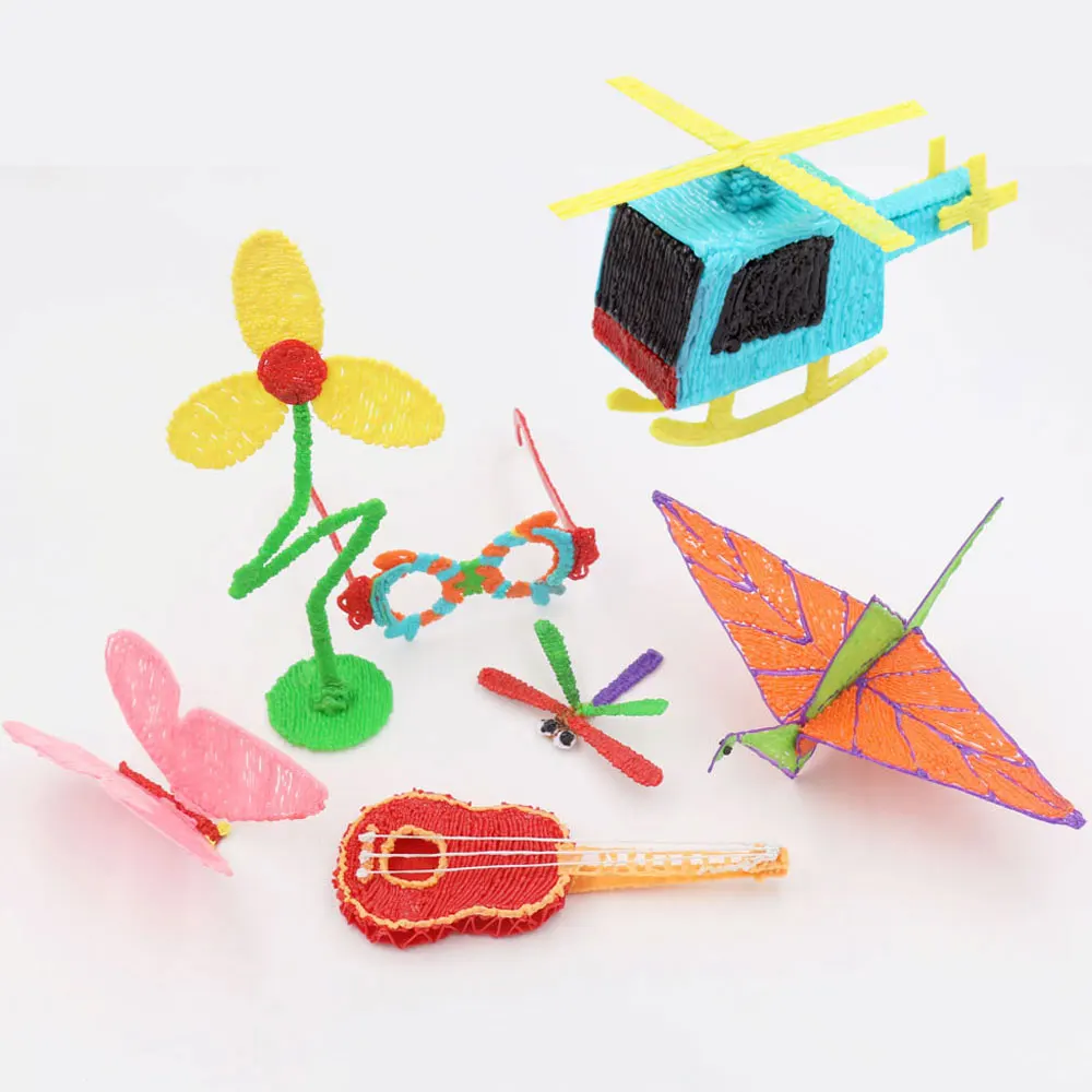 Цветная pla-нить для печати 3d-ручками 50 м - Фотография_5