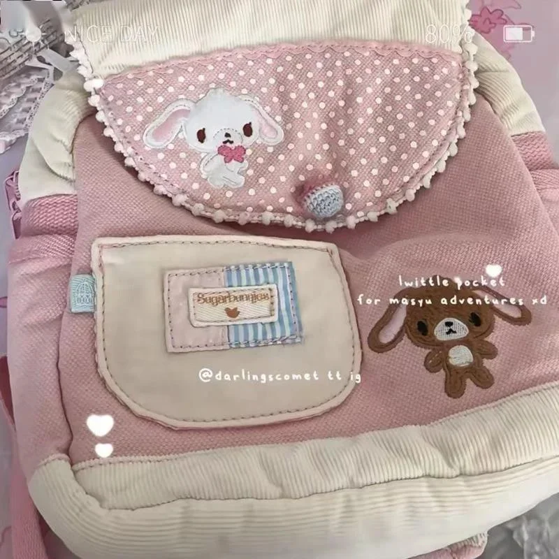 Y2k рюкзак с бантом и кроликом - Фотография_4