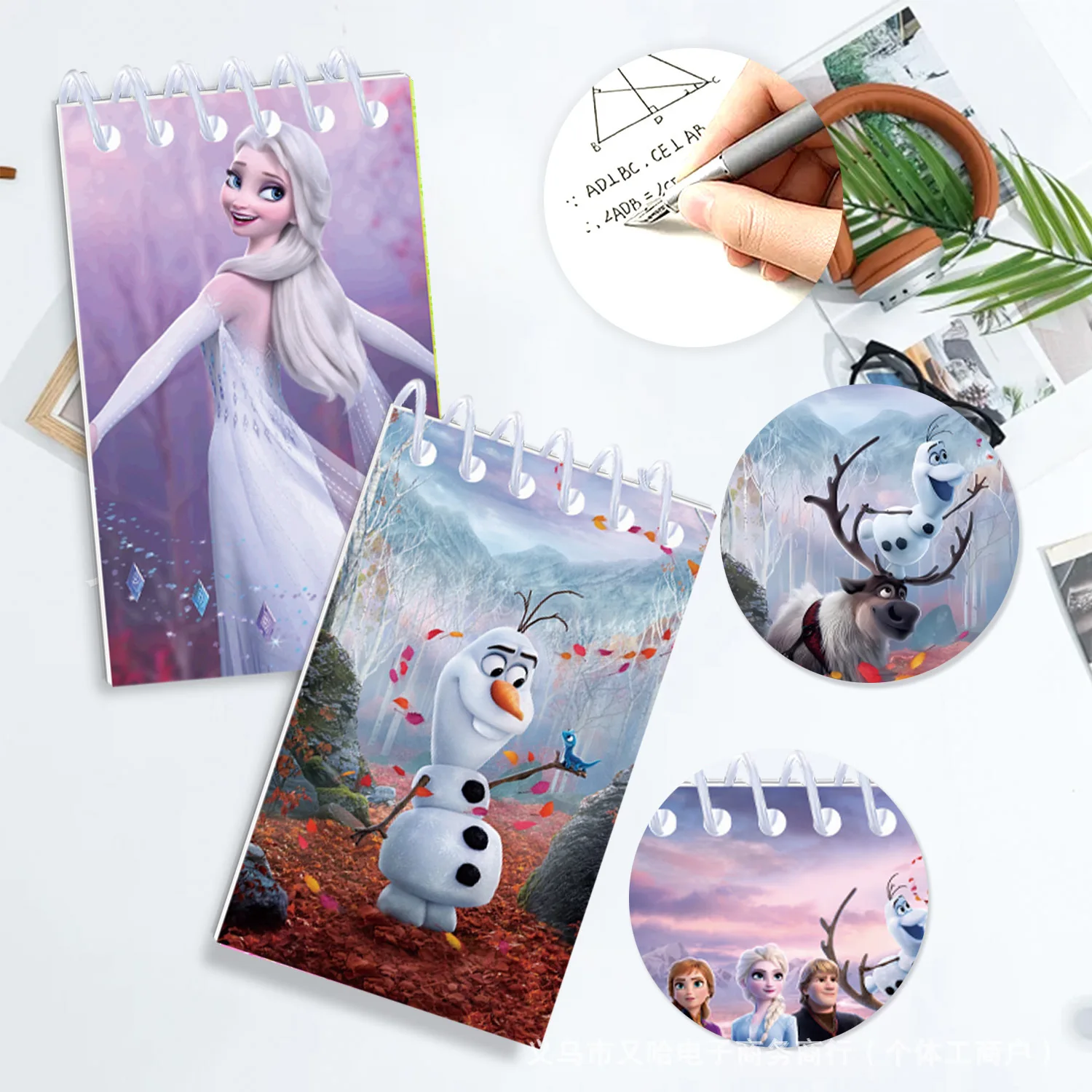 Спиральные наклейки для блокнота «холодное сердце» disney - Фотография_4