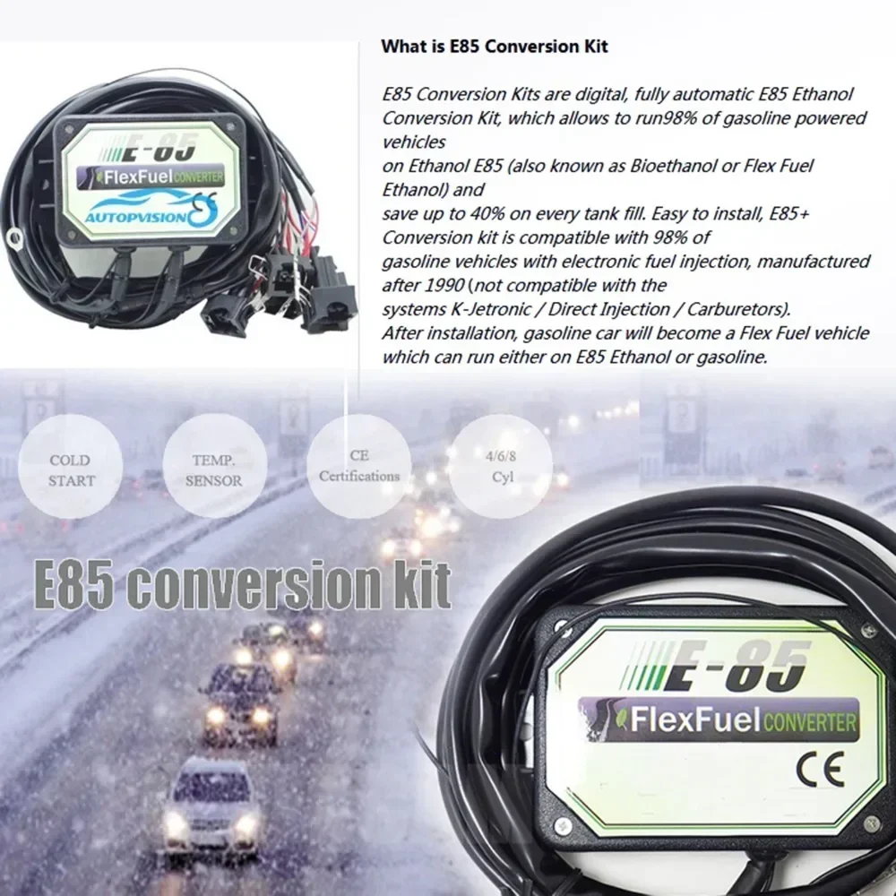 Ethanol car e85, конвертер холодного - Фотография_4