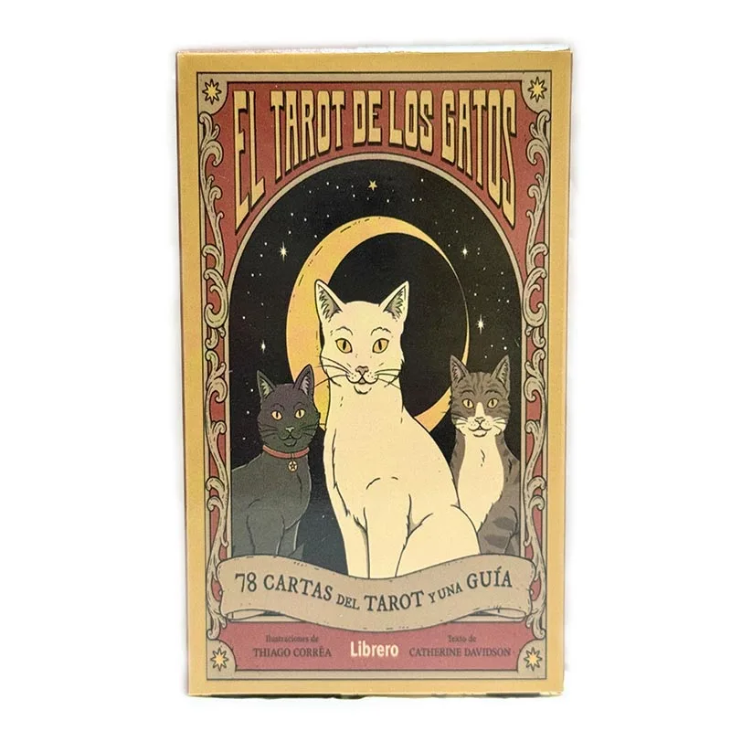 Карты el tarot de los gatos 78 cartas del tarot