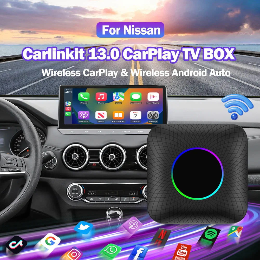 Новый беспроводной carplay ai box