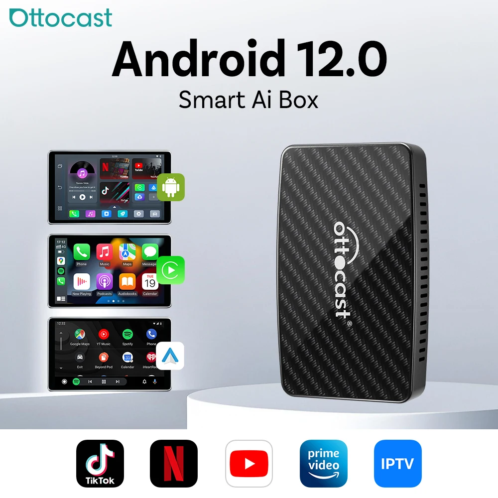 Ottocast android ai box беспроводной