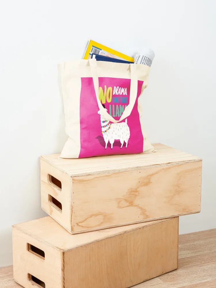 No drama for this llama tote bag - Фотография_4