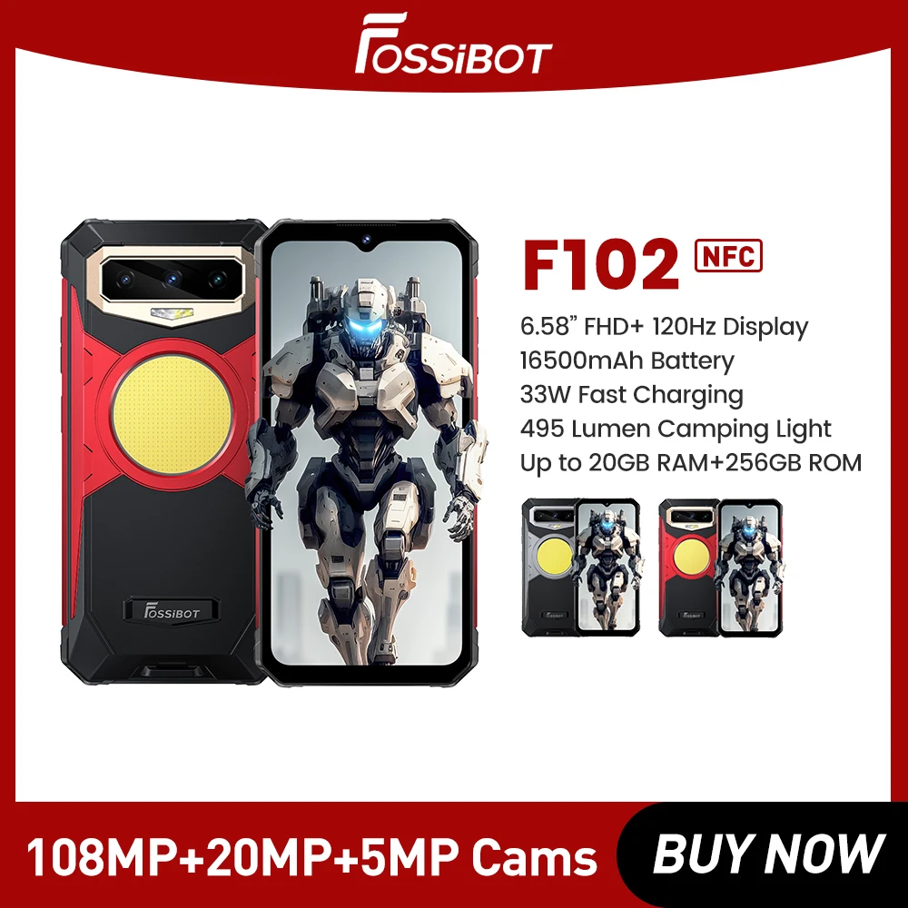 Устойчивый смартфон fossibot f102