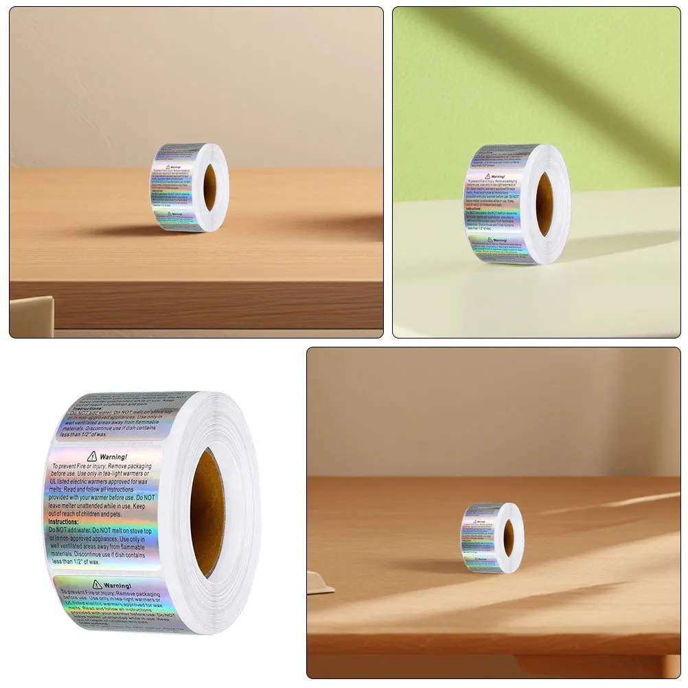 Предупреждающие наклейки для плавления воска - Фотография_2