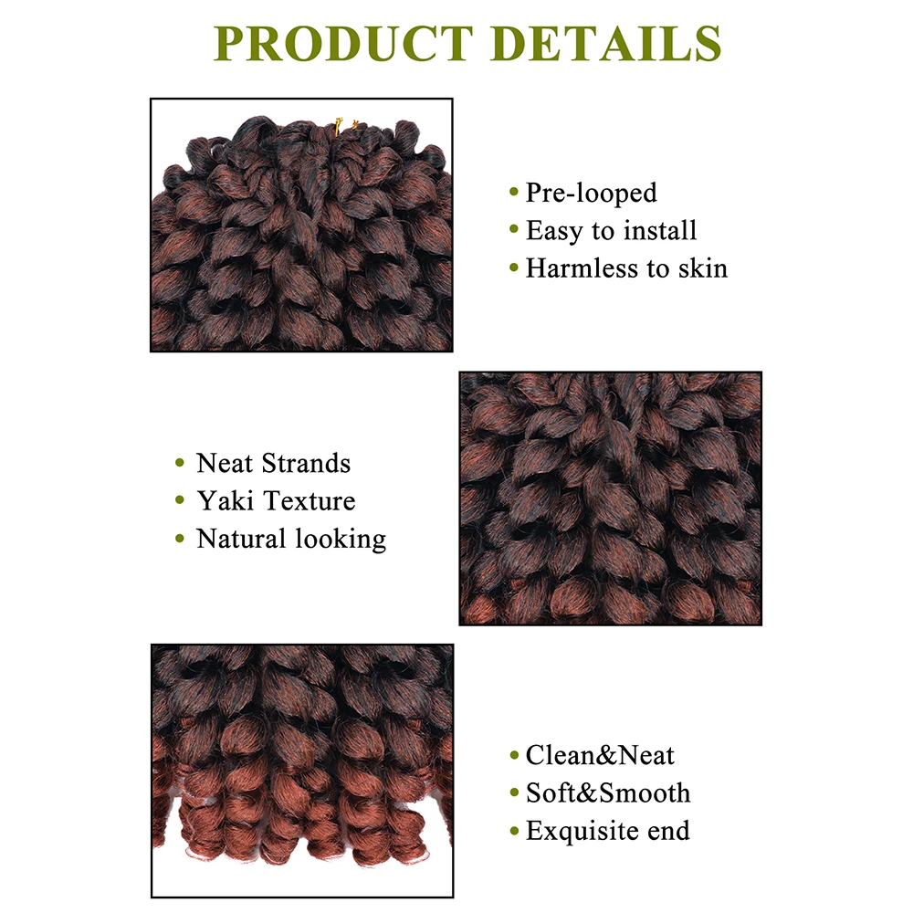 Синтетические плетение волос с эффектом омбре - Фотография_5