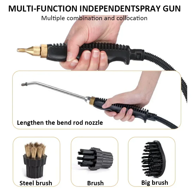 Пароочиститель, высокотемпературная мойка высокого давления - Фотография_4