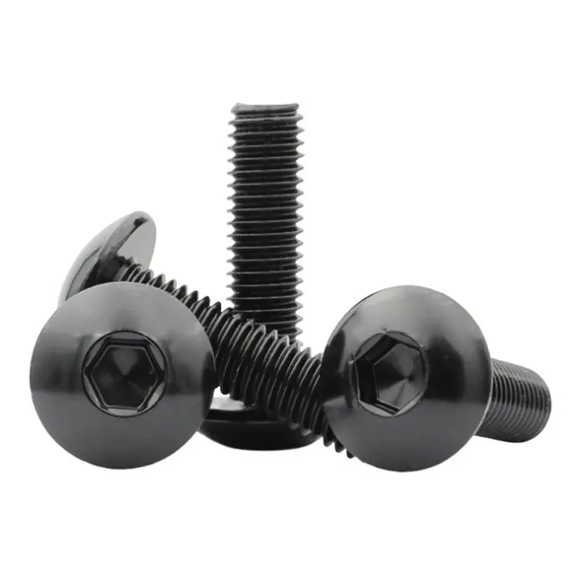 Черные винты с шестигранной головкой - Фотография_2